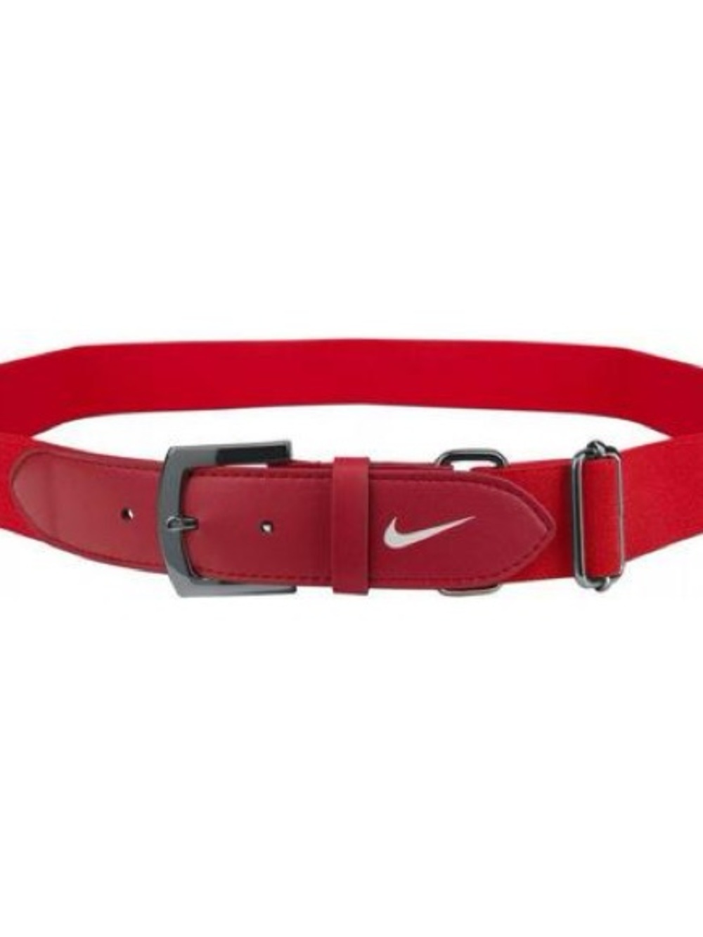 Nike Red baseball belt, youth adjustable one size